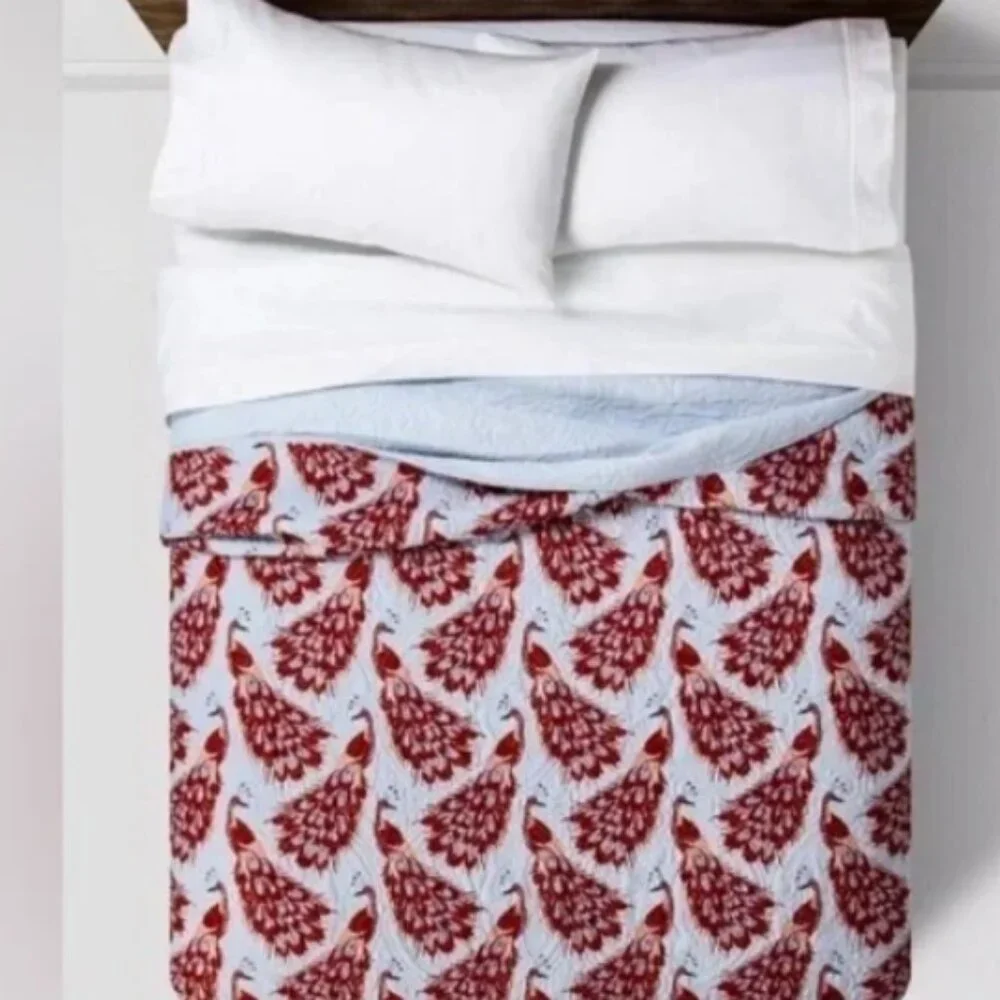 NWT Opalhouse Medallion Peacock Stitch Quilt